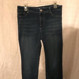 Chico’s platinum jeans.